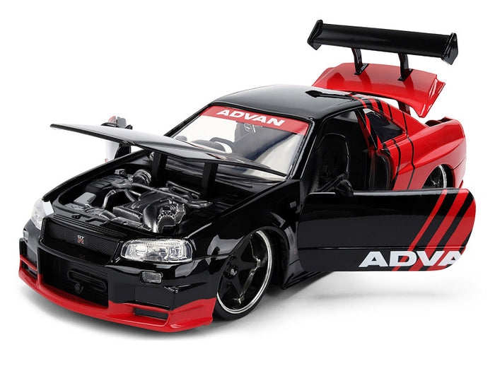 2002 Nissan Skyline GT-R R34 ADVAN – 1:24