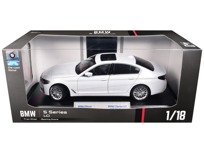 BMW 5 Series LCI – White – 1:18