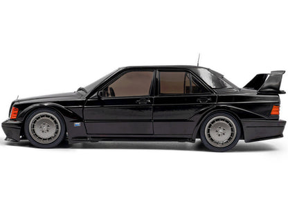 Mercedes Benz 190 Evolution II (W201) "Solido Works" Black 1/18 Diecast Model Car by Solido