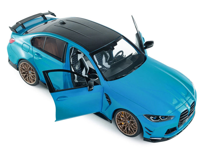 2024 BMW M3 Competition – Daytona Beach Blue – 1:18